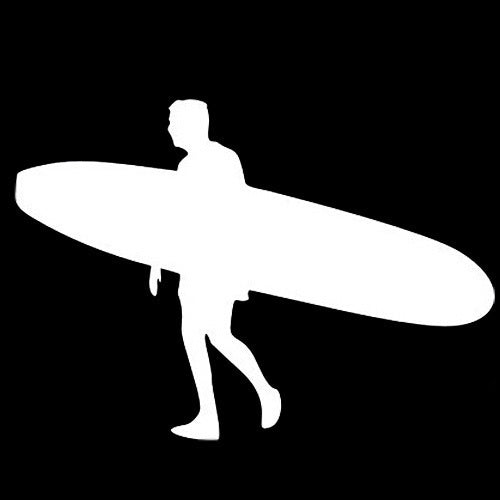 New Hot 15CM Marine Sport Surfboard Car Sticker Paper Limit Move Surfboard Equipment Car Sticker Decals