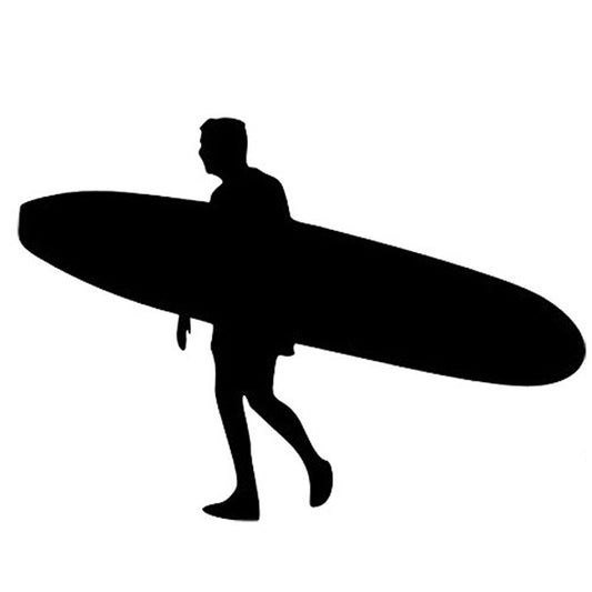New Hot 15CM Marine Sport Surfboard Car Sticker Paper Limit Move Surfboard Equipment Car Sticker Decals