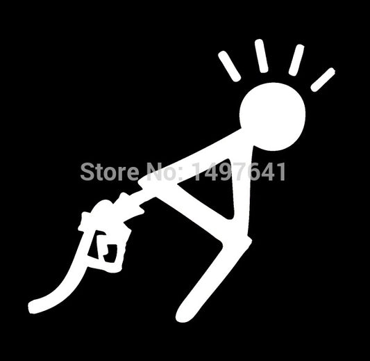 2017 NEW 12*10 cm Gas Fuel Petrol JDM Graphic Vinyl Decal Car Sticker Windshield Window Glass Bumper Funny Truck Auto Door SUV Art Wall Laptop Waterproof Protector Refit