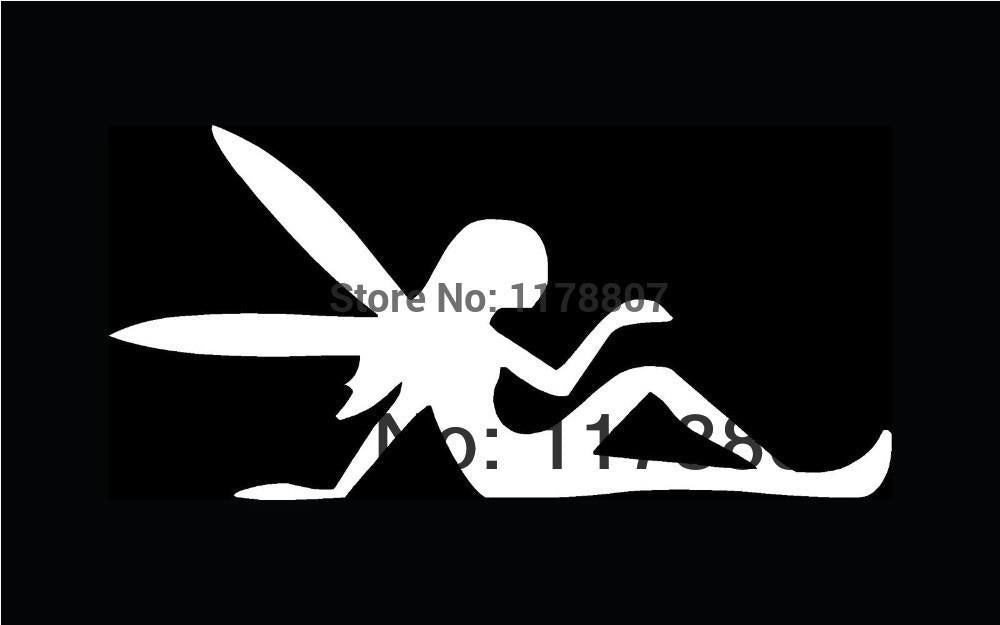 Fashion 10*14 cm Fairy Magic JDM Graphic Vinyl Decal Car Sticker Windshield Window Glass Bumper Funny Truck Auto Door SUV Art Wall Laptop Waterproof Protector Refit