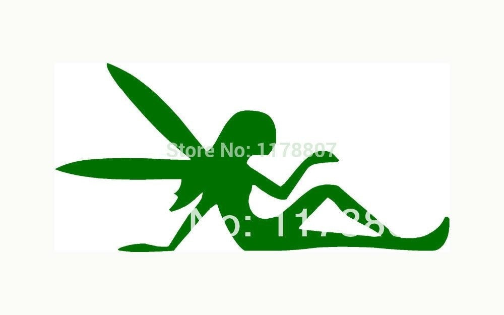 Fashion 10*14 cm Fairy Magic JDM Graphic Vinyl Decal Car Sticker Windshield Window Glass Bumper Funny Truck Auto Door SUV Art Wall Laptop Waterproof Protector Refit