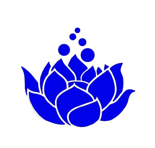 New Hot 4.5*5 inch Home Decorations Vinyl Decal Car Stickers Window Sticker Waterproof Sticker JDM Lotus Flower