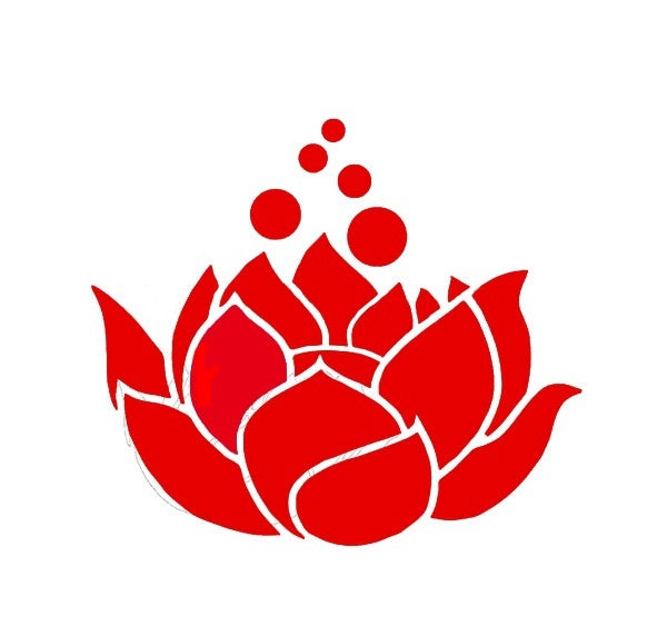 New Hot 4.5*5 inch Home Decorations Vinyl Decal Car Stickers Window Sticker Waterproof Sticker JDM Lotus Flower