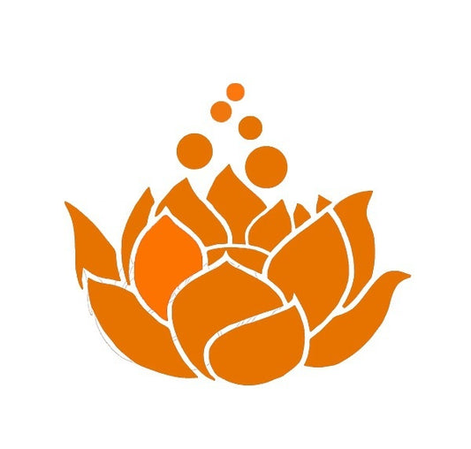 New Hot 4.5*5 inch Home Decorations Vinyl Decal Car Stickers Window Sticker Waterproof Sticker JDM Lotus Flower
