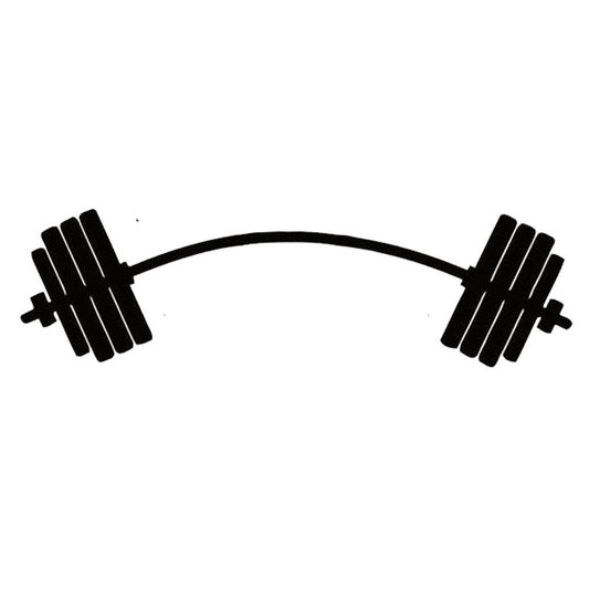 High-quality 15cm*4cm Personalized  Weightlifting Arms Sport Car Stickers Vinyl