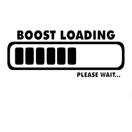 2017 NEW 12.7CM*5.3CM Boost L Euro Coading JDM Sticker Funny Driftivic Vinyl Decal Sticker Decals and Accessories