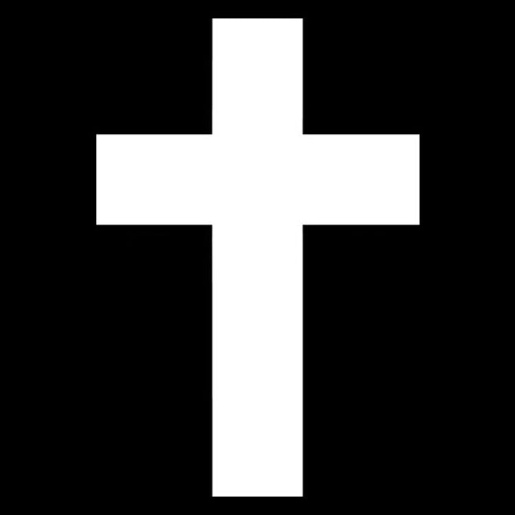 High-quality 6.7*10CM CATHOLIC CROSS Car Styling  Car Stickers Decals Motorcycle Accessories