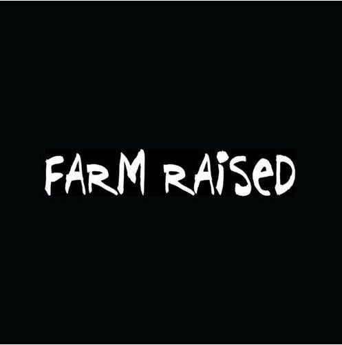 Fashion Farm Raised Sticker Car Truck Tractor Animal Vinyl Decal Country Crops Food Love - Die Cut Vinyl Decal for Windows, Cars, Trucks, Tool Boxes, Laptops,  - Virtually Any Hard, Smooth Surface