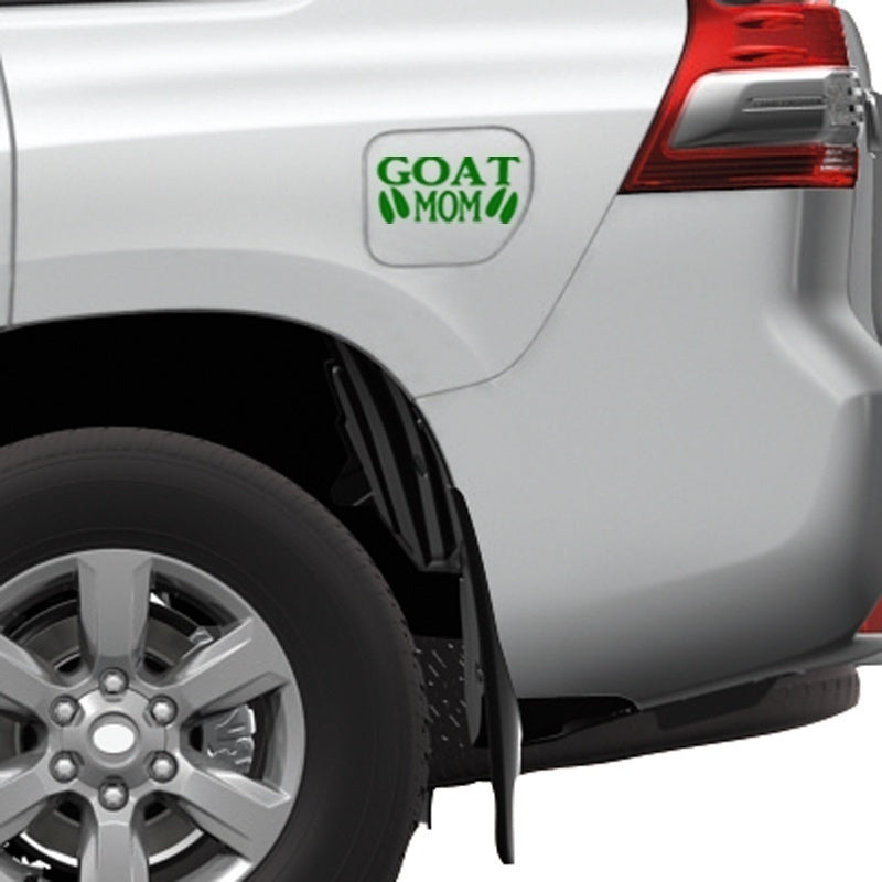 Hot Tc Cute Wild Animals Goat Mom Sticker for Car Window Truck Bumper Auto Suv Door Laptop Kayak Vinyl Decal Boer Goat Thanksgiving Day