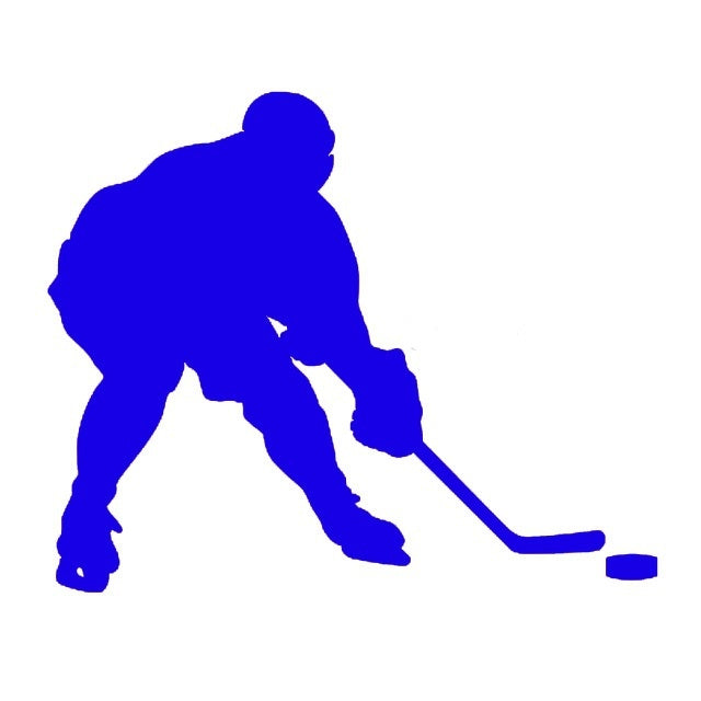New Fashion 14*11.5 cm Ice Hockey Ice Roller Sports JDM Graphic Vinyl Decal Car Sticker Windshield Window Glass Bumper Funny Truck Auto Door SUV Art Wall Laptop Waterproof Protector Refit