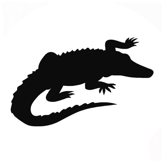 2017 NEW 18*9 cm Home Decorations Vinyl Decal Car Stickers Window Sticker Waterproof Sticker JDM Alligator