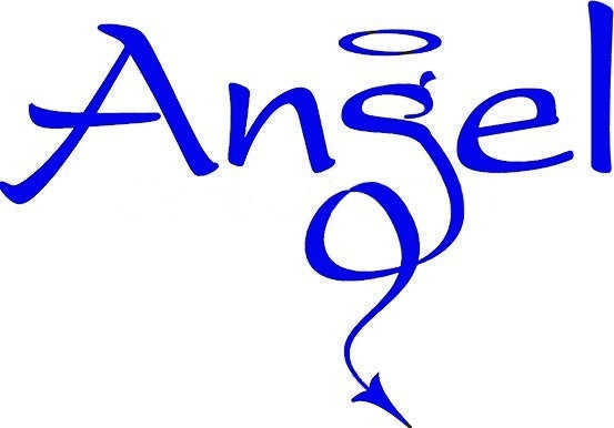 High-quality 16*11 cm Angel Wording Text Graphic Vinyl Decal Car Sticker Window Glass Bumper Funny JDM Truck Auto SUV Art Wall Laptop Waterproof Protector Refit