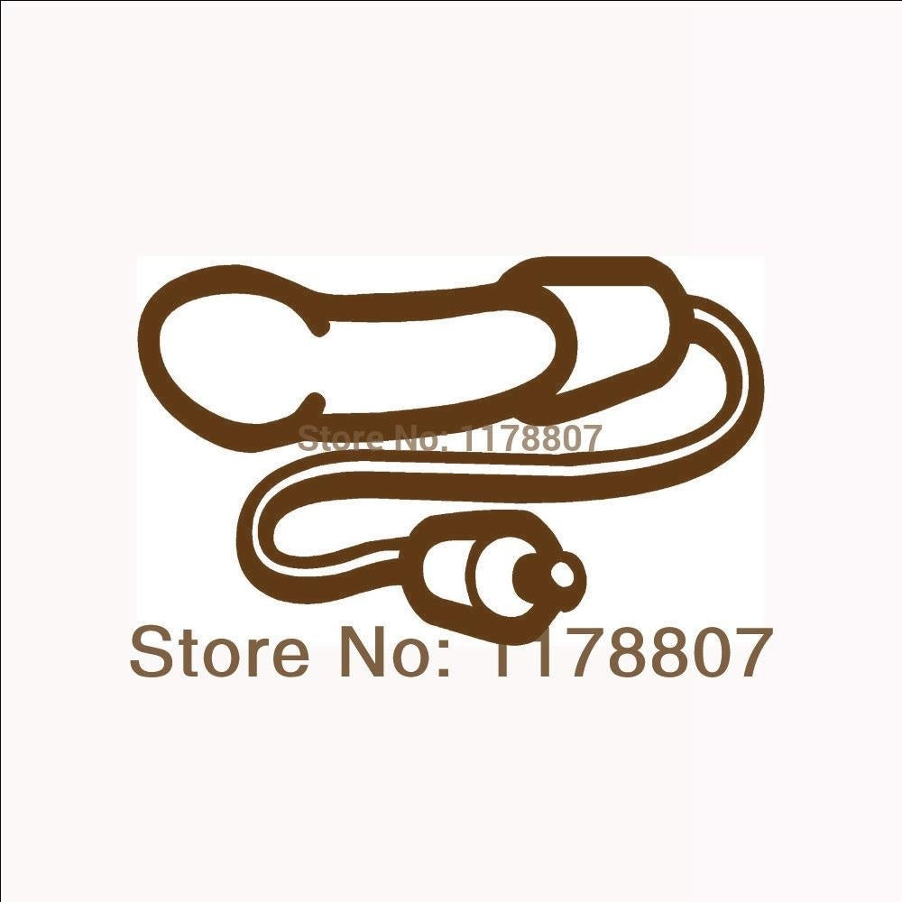 2017 NEW 9 cmx14 cm Vibrator Dildo JDM Graphic Vinyl Decal Car Sticker Windshield Window Glass Bumper Funny Truck Auto Door SUV Art Wall Laptop Waterproof Protector Refit