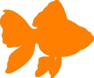 Hot 13*11 cm Goldfish Graphic Vinyl Decal Car Window Glass Bumper Sticker funny JDM Auto SUV Art Wall Laptop Waterproof Protector Refit