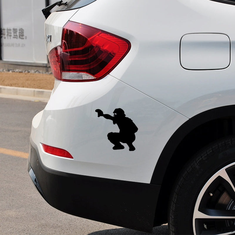 New Brand Baseball Catcher Decal Vinyl Sticker For Boat RV Quad Car Truck Window Bumper and Laptop Wall
