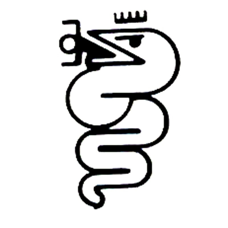 Hot 8.4cm*14cm Cartoon Interesting Snake Vinyl Car Sticker Decals  Car Accessories