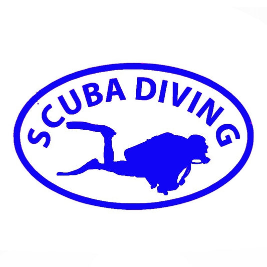 Fashion 15 cm x 10 cm Home Decorations Vinyl Decal Car Stickers Window Sticker Waterproof Sticker JDM Scuba Dive