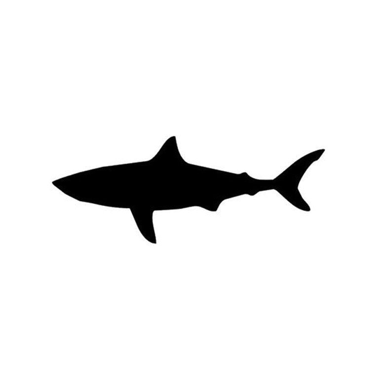 18*7CM Car Sticker SHARK Ocean Surf Beach Motorcycles Personality  Car Stickers And Decals CT-793