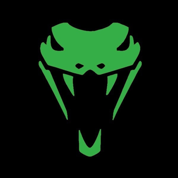 High-quality 10 cmx13 cm Home Decorations Vinyl Decal Car Stickers Window Sticker Waterproof Sticker JDM Snake Head