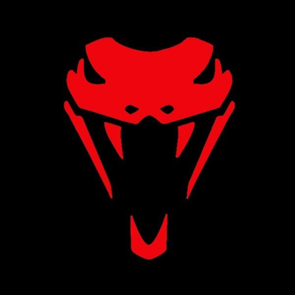 High-quality 10 cmx13 cm Home Decorations Vinyl Decal Car Stickers Window Sticker Waterproof Sticker JDM Snake Head