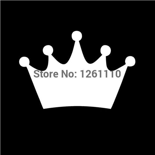 2017 NEW 14*9.5 cm Kings Crown Racing JDM Graphic Vinyl Decal Car Sticker Windshield Window Glass Bumper Funny Truck Auto Door SUV Art Wall Laptop Waterproof Protector Refit