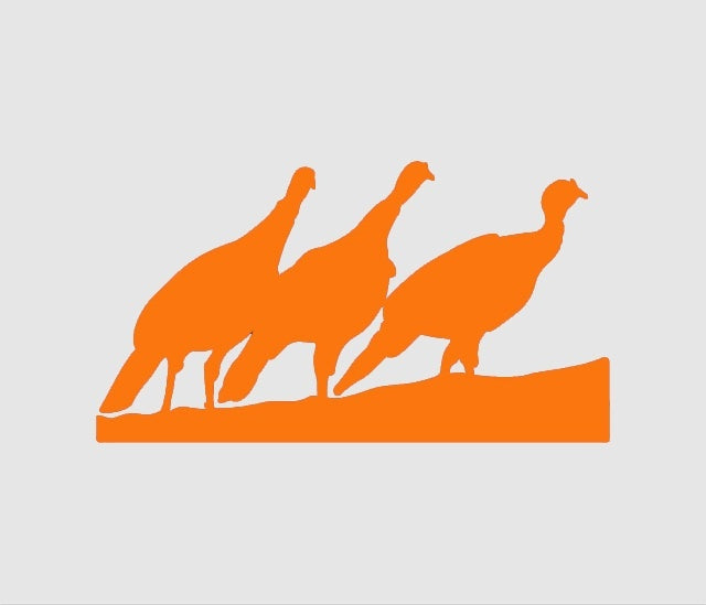 New Hot 4*7 inch Turkey Trio Hunting Bird JDM Graphic Vinyl Decal Car Sticker Windshield Window Glass Bumper Funny Truck Auto Door SUV Art Wall Laptop Waterproof Protector Refit