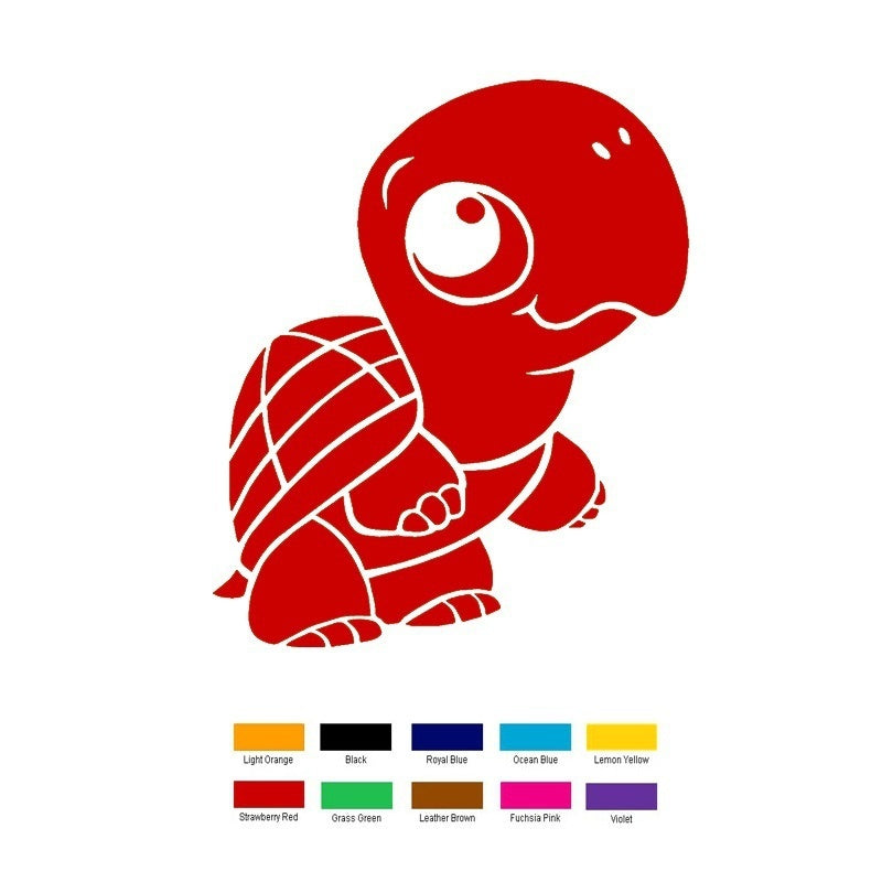 15 cmx12 cm Home Decorations Vinyl Decal Car Stickers Window Sticker Waterproof Sticker JDM Cute Turtle