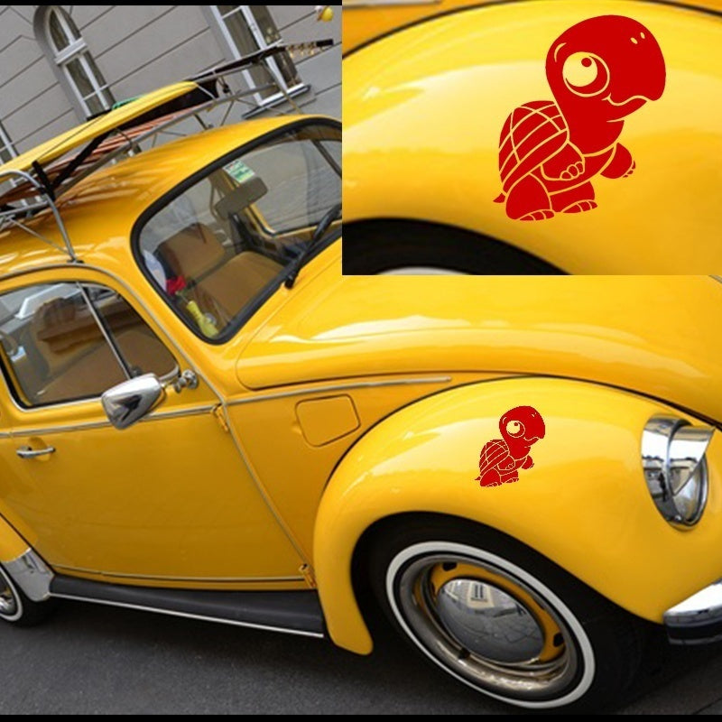 15 cmx12 cm Home Decorations Vinyl Decal Car Stickers Window Sticker Waterproof Sticker JDM Cute Turtle