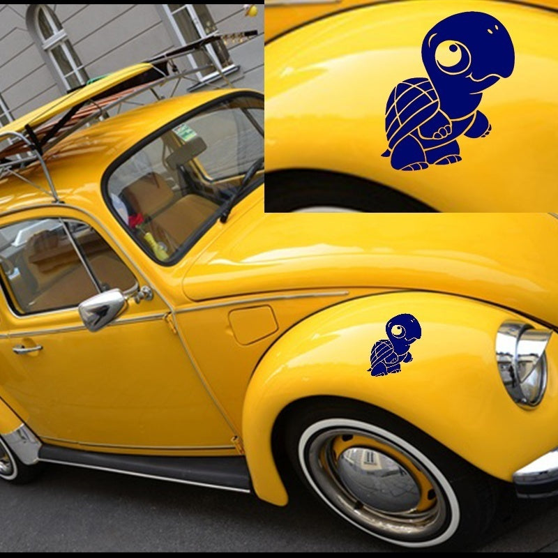 15 cmx12 cm Home Decorations Vinyl Decal Car Stickers Window Sticker Waterproof Sticker JDM Cute Turtle