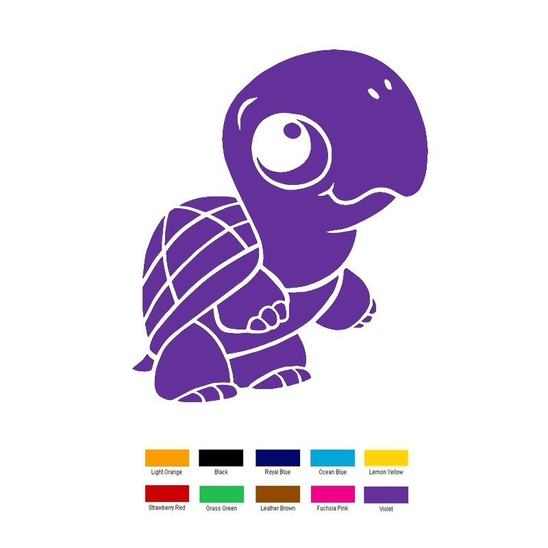 15 cmx12 cm Home Decorations Vinyl Decal Car Stickers Window Sticker Waterproof Sticker JDM Cute Turtle