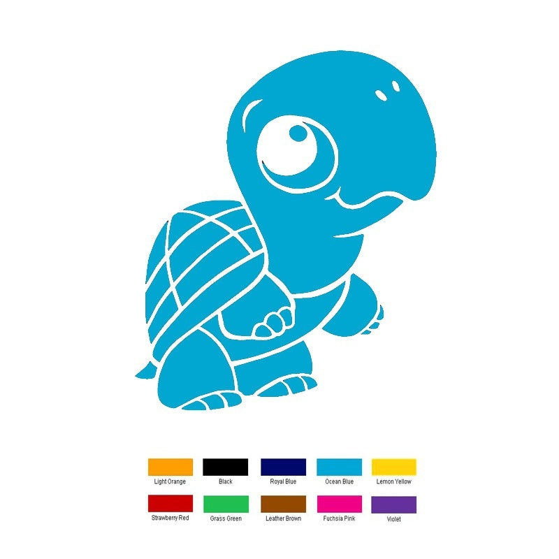 15 cmx12 cm Home Decorations Vinyl Decal Car Stickers Window Sticker Waterproof Sticker JDM Cute Turtle