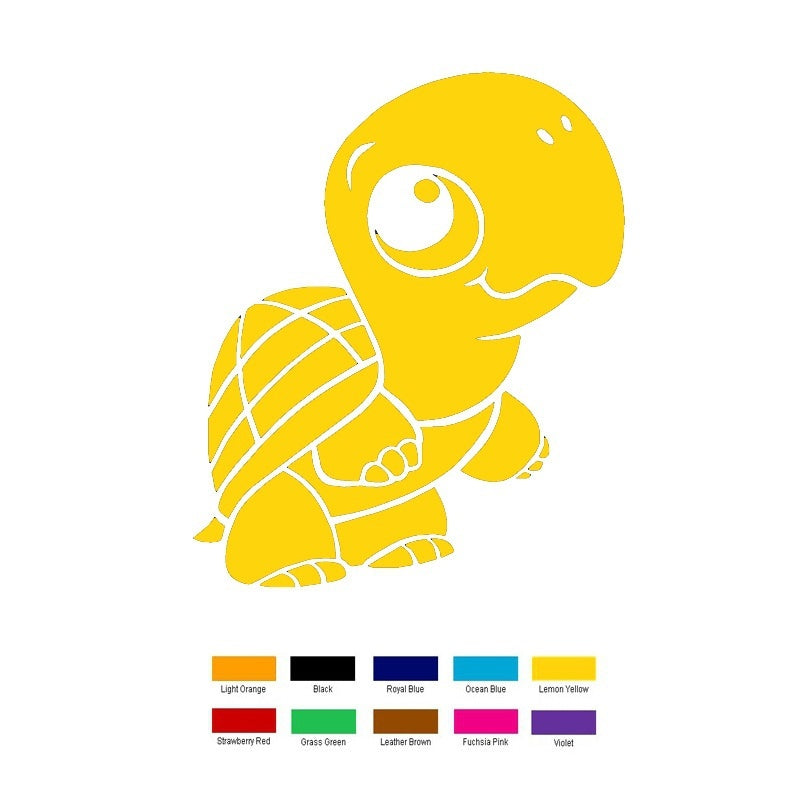 15 cmx12 cm Home Decorations Vinyl Decal Car Stickers Window Sticker Waterproof Sticker JDM Cute Turtle