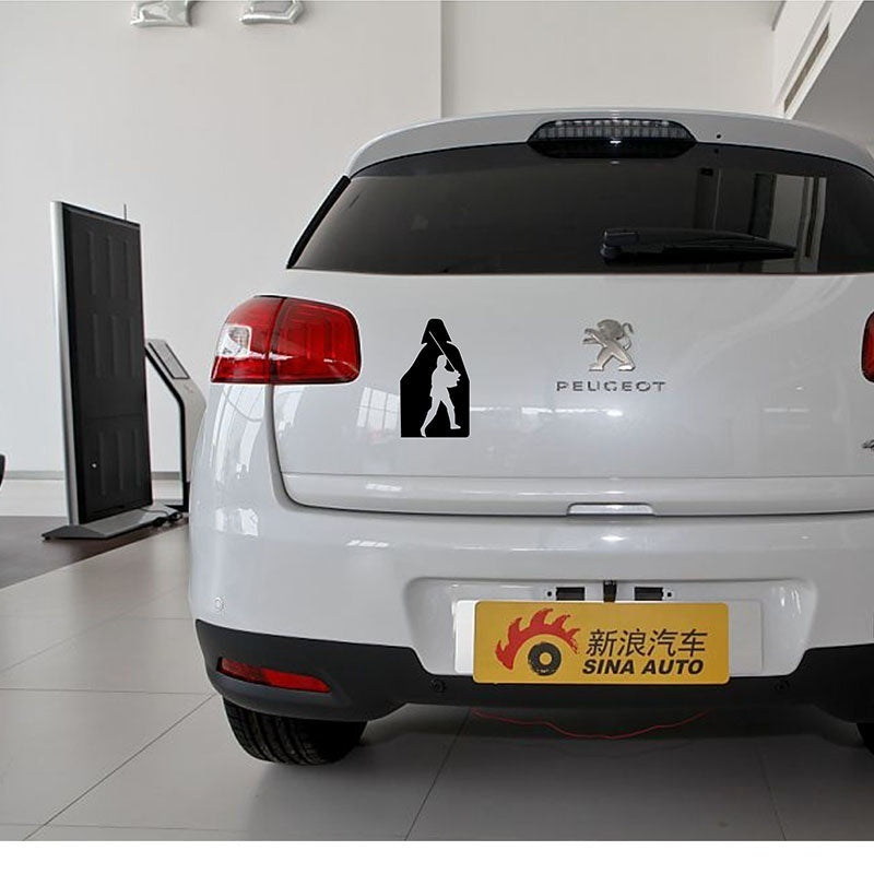 Fashion 10*15 cm Home Decorations Vinyl Decal Car Stickers Window Sticker Waterproof Sticker JDM Luke Skywalker And Darth Vader
