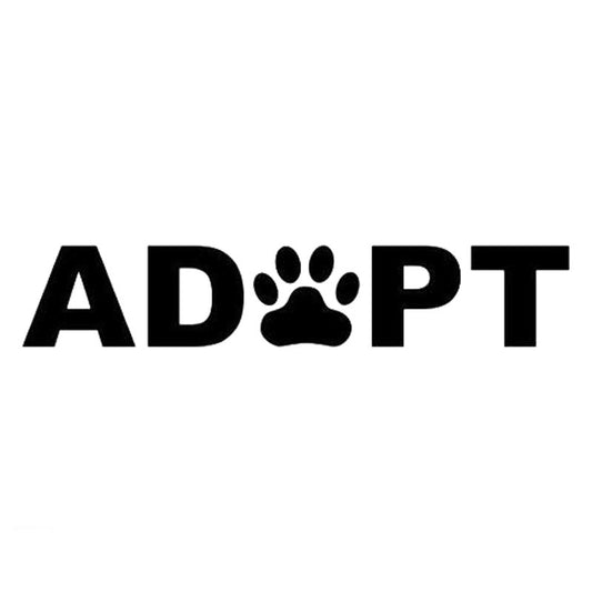 New Hot 15CM*3CM Paw Sticker Vinyl Decal Dog Cat Pet Puppy Animal Car Heart Rescue Car Sticker