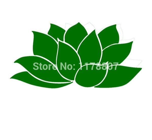 2017 NEW 8*15 cm Namaste Lotus Flower Hindu Yoga JDM Graphic Vinyl Decal Car Sticker Windshield Window Glass Bumper Funny Truck Auto Door SUV Art Wall Laptop Waterproof Protector Refit