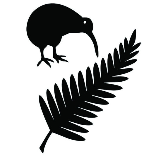 New Fashion  11*15CM Kiwi Bird And  Zealand Fern Cartoon Car Styling Motorcycle Stickers zhang292