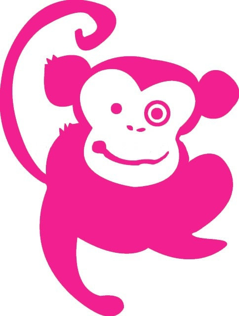 New Brand 12*16 cm Cheeky Monkey Animal Graphic Vinyl Decal Car Sticker Window Glass Bumper Funny JDM Auto SUV Art Wall Laptop Waterproof Protector Refit