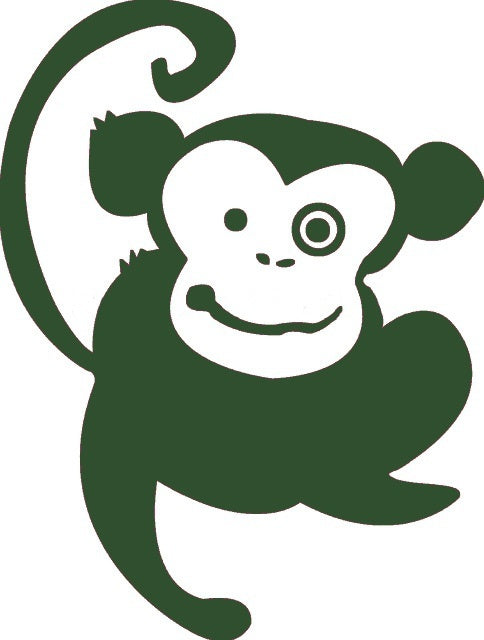 New Brand 12*16 cm Cheeky Monkey Animal Graphic Vinyl Decal Car Sticker Window Glass Bumper Funny JDM Auto SUV Art Wall Laptop Waterproof Protector Refit