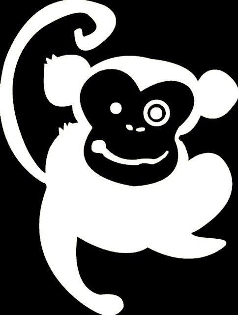 New Brand 12*16 cm Cheeky Monkey Animal Graphic Vinyl Decal Car Sticker Window Glass Bumper Funny JDM Auto SUV Art Wall Laptop Waterproof Protector Refit
