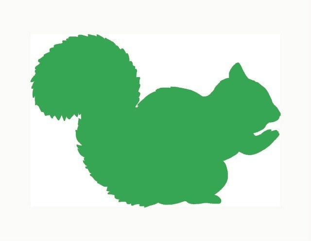 New Hot 10*13 cmHome Decorations Vinyl Decal Car Stickers Window Sticker Waterproof Sticker JDM Squirrel