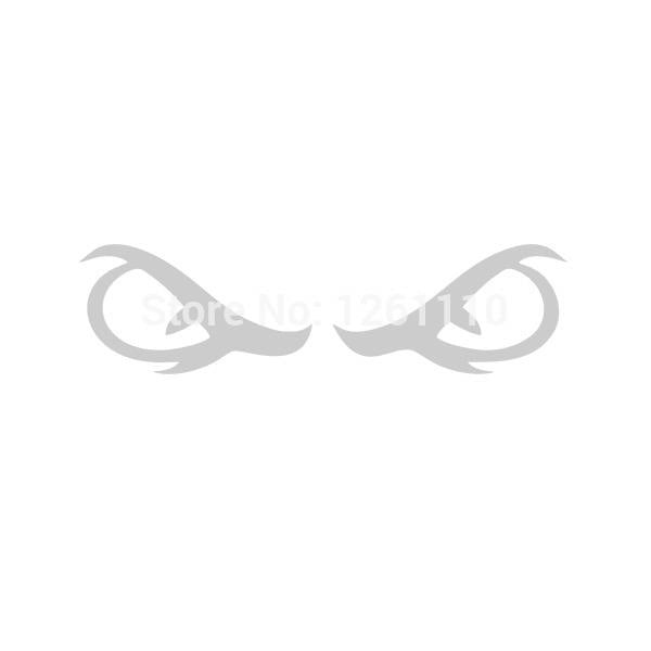 New Brand 15*4 cm Evil Badboy Eyes JDM Graphic Vinyl Decal Car Sticker Windshield Window Glass Bumper Funny Truck Auto Door SUV Art Wall Laptop Waterproof Protector Refit