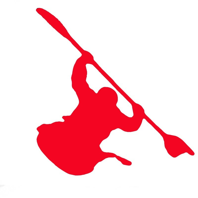 Fashion 15 cm x 15 cm Home Decorations Vinyl Decal Car Stickers Window Sticker Waterproof Sticker JDM Kayaking