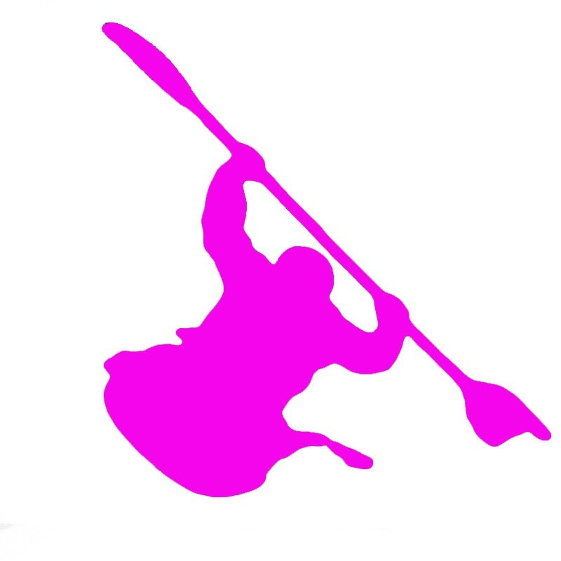 Fashion 15 cm x 15 cm Home Decorations Vinyl Decal Car Stickers Window Sticker Waterproof Sticker JDM Kayaking