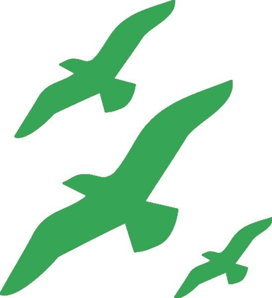 2017 NEW 7 cmX20 cm Birds Seagulls JDM Graphic Vinyl Decal Car Sticker Windshield Window Glass Bumper Funny Truck Auto Door SUV Art Wall Laptop Waterproof Protector Refit