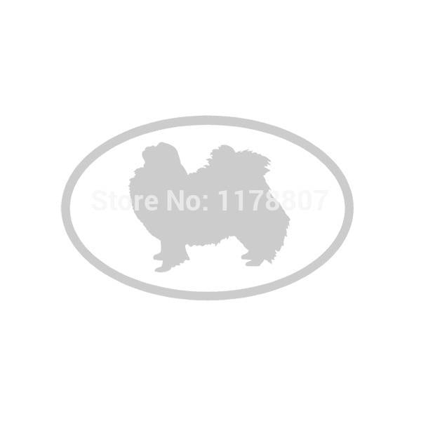 Fashion 5.5*3.5 inch Home Decorations Vinyl Decal Car Stickers Window Sticker Waterproof Sticker JDM Japanese Chin Dog