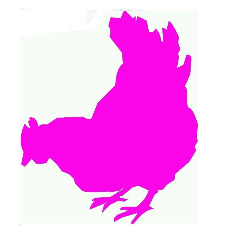 2017 NEW 15*15 cm ome Decorations Vinyl Decal Car Stickers Window Sticker Waterproof Sticker JDM Chicken Rooster