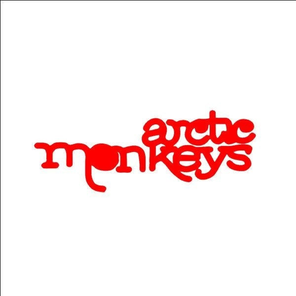 New Hot 19*7 cm Arctic Monkeys JDM Graphic Vinyl Decal Car Sticker Windshield Window Glass Bumper Funny Truck Auto Door SUV Art Wall Laptop Waterproof Protector Refit