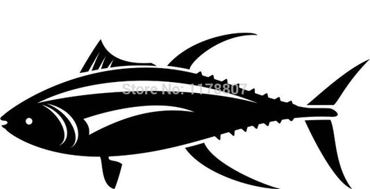 New Fashion 5 inchX3 inchHome Decorations Vinyl Decal Car Stickers Window Sticker Waterproof Sticker JDM Tuna