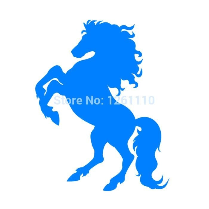 New Fashion 12.5 cmx16 cm Home Decorations Vinyl Decal Car Stickers Window Sticker Waterproof Sticker JDM Horses