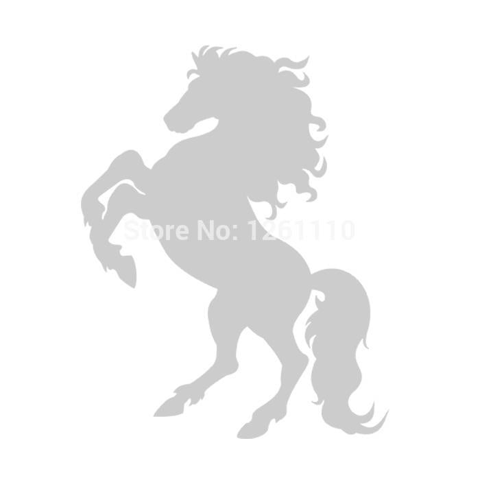 New Fashion 12.5 cmx16 cm Home Decorations Vinyl Decal Car Stickers Window Sticker Waterproof Sticker JDM Horses